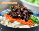 香菇炸醬蕎麥面