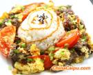 滑蛋牛肉飯