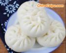 鹹菜毛豆包子