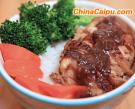 雞腿蓋澆飯