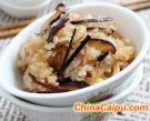 油蔥香菇飯