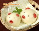 豆沙小豬包