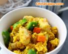 咖喱魚丁蛋炒飯