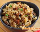 香菇肉丁油飯
