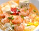 蝦仁豆腐蓋澆飯