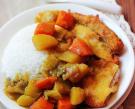 黃金咖喱豬扒飯