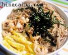 鮮魷蕎麥冷面