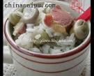 鮮蠶豆火腿燜飯