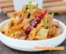 酸奶泡菜炒菲力